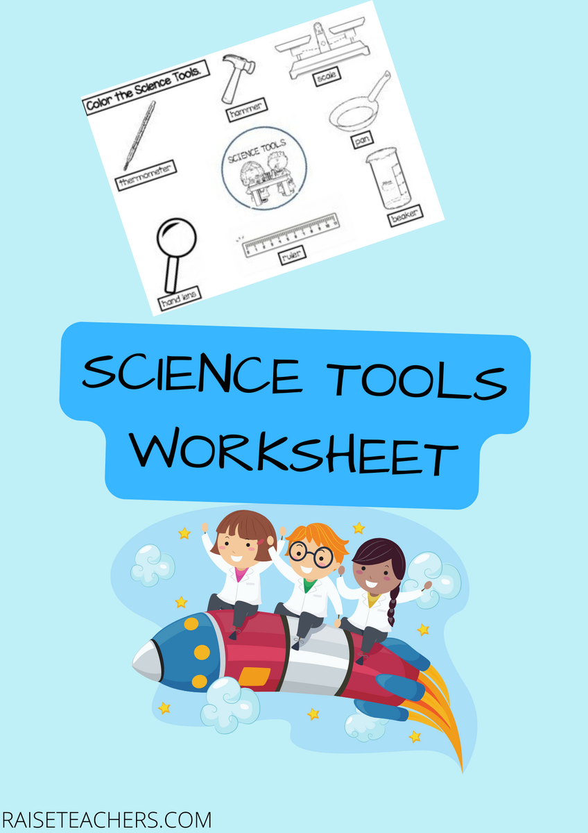 Science Tools Worksheet Kindergarten