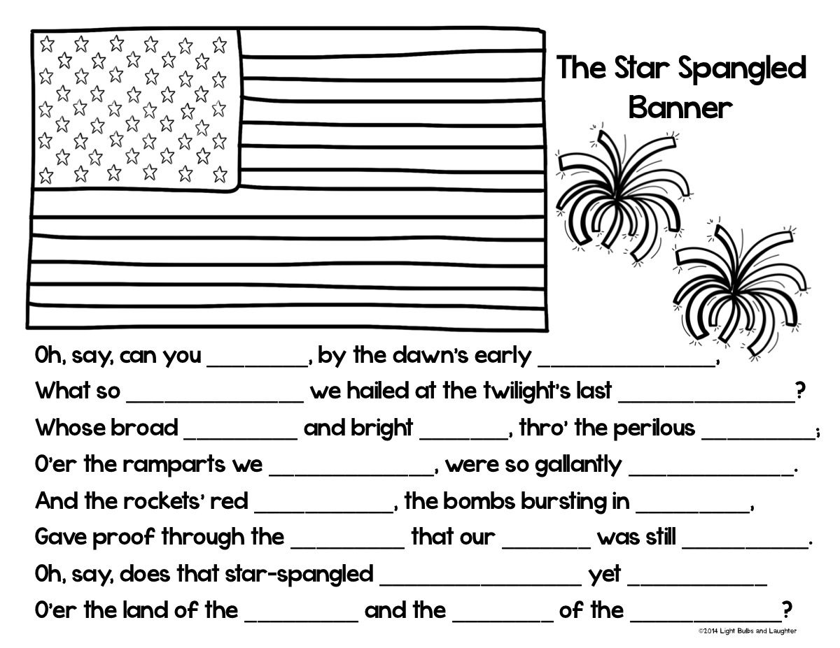 The Star Spangled Banner Reading Packet By Teach Simple