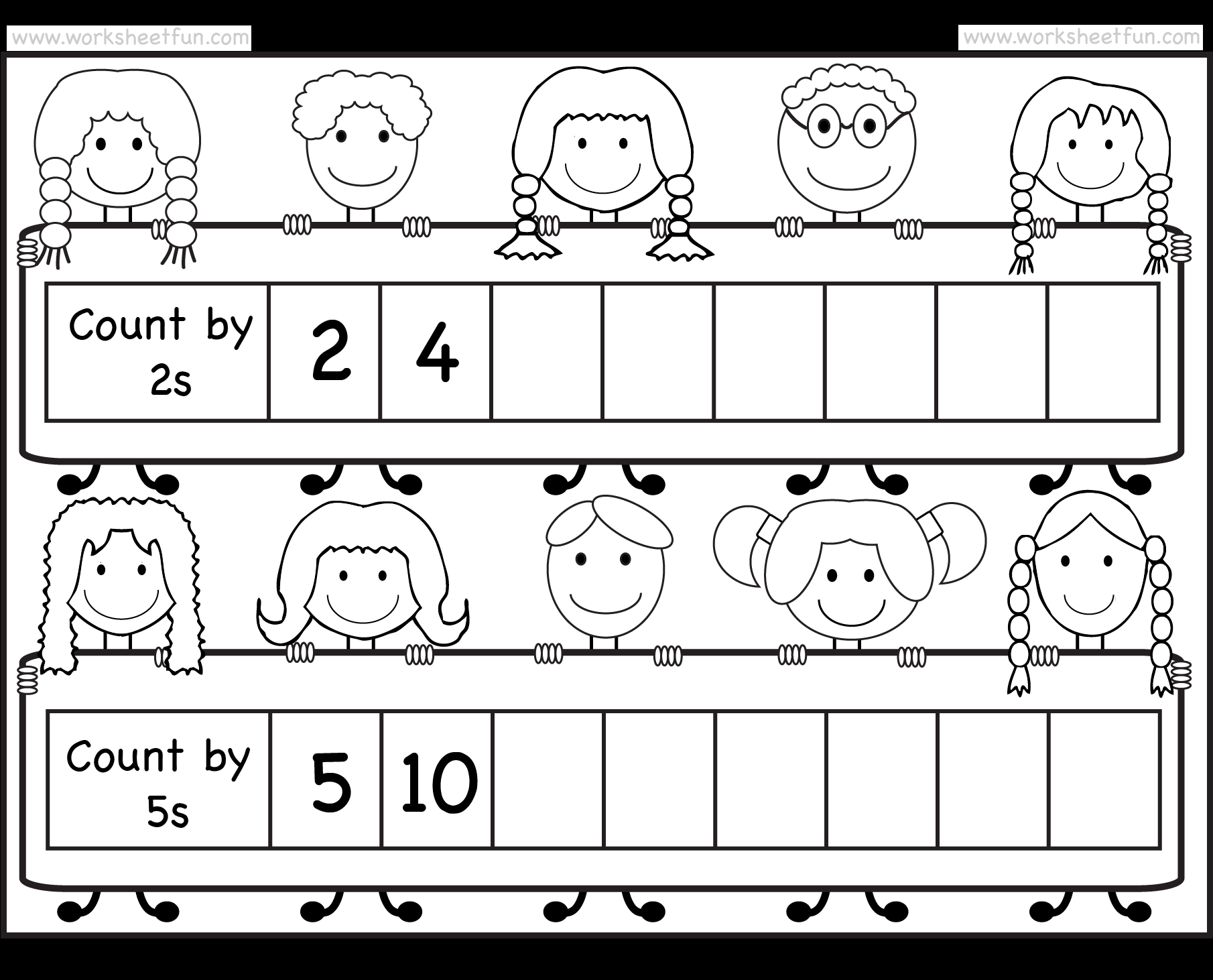 Skip Counting By 2 And 5 Worksheet FREE Printable Worksheets Worksheets Library