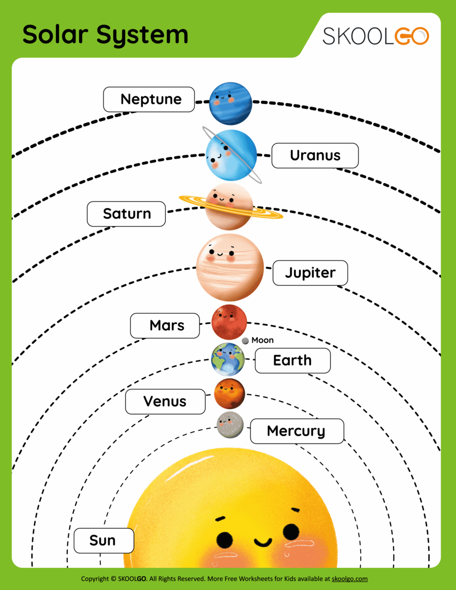 Printable Preschool Solar System Worksheets For Kindergarten Made By Teachers