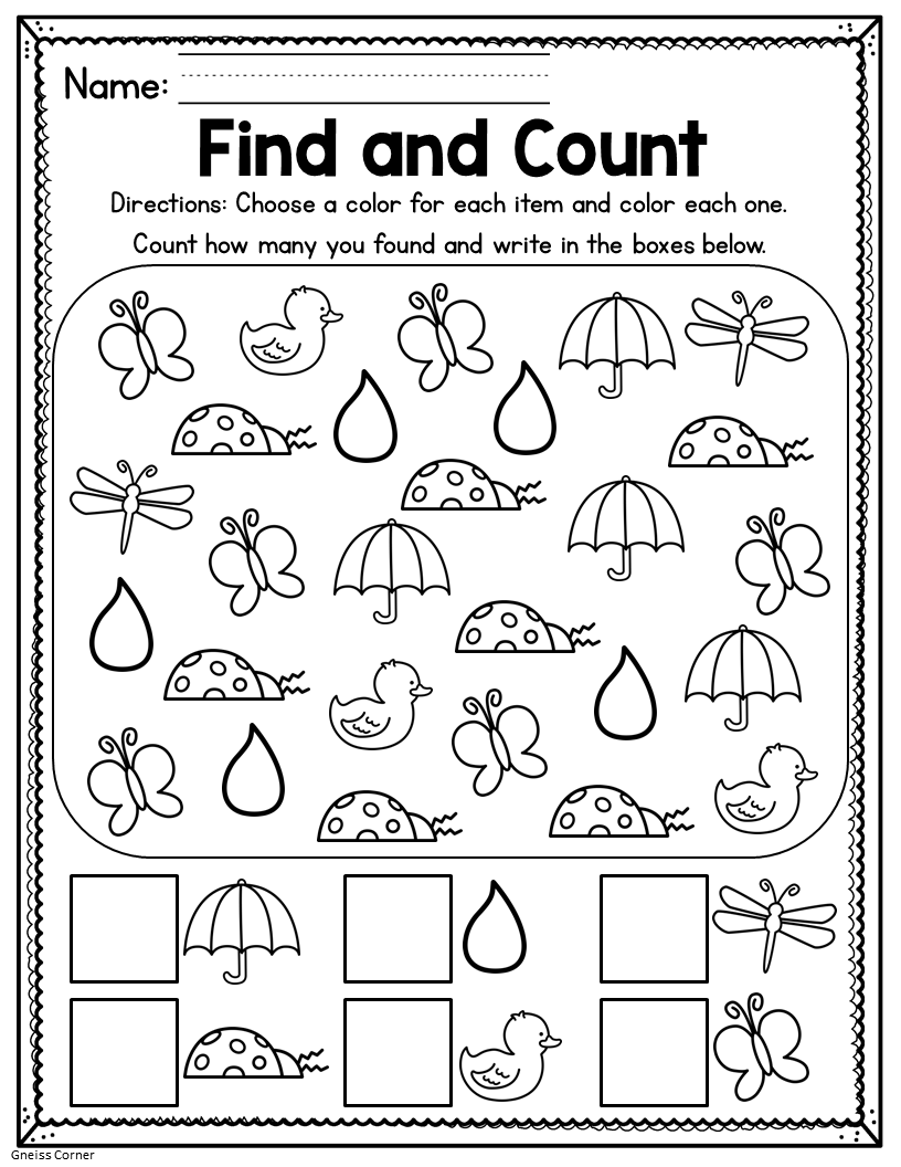 Spring Kindergarten Worksheets May Made By Teachers Spring Vocabulary Worksheet Free Printable Digital PDF