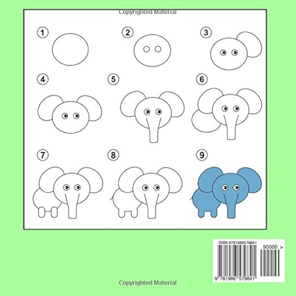 Step By Step How To Draw For Kids Book 1 Learning How To Draw For Kids Age 3 10 And Beginners Easy Drawing With Space For Practice Dam Erich Van 9781986579841 Amazon Books