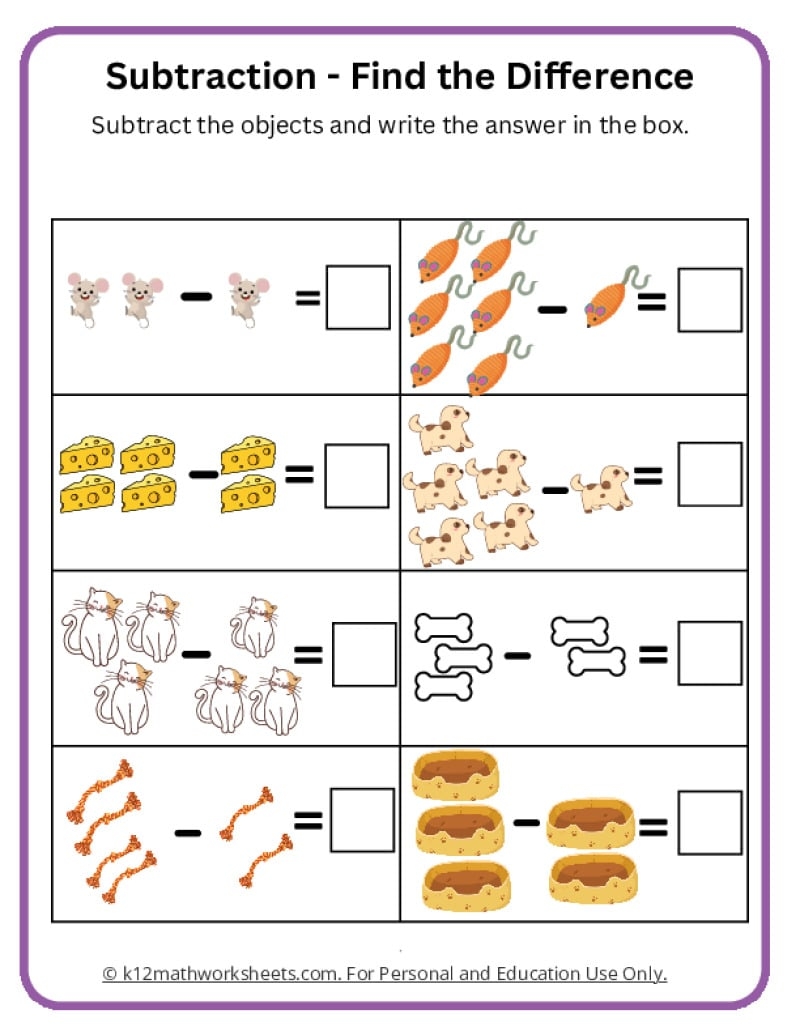 Kindergarten Add And Subtract Workbook K5 Bookstore