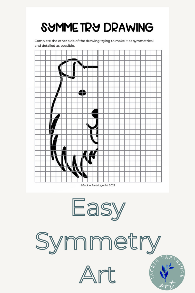 Symmetry Drawing Jackie Partridge Art