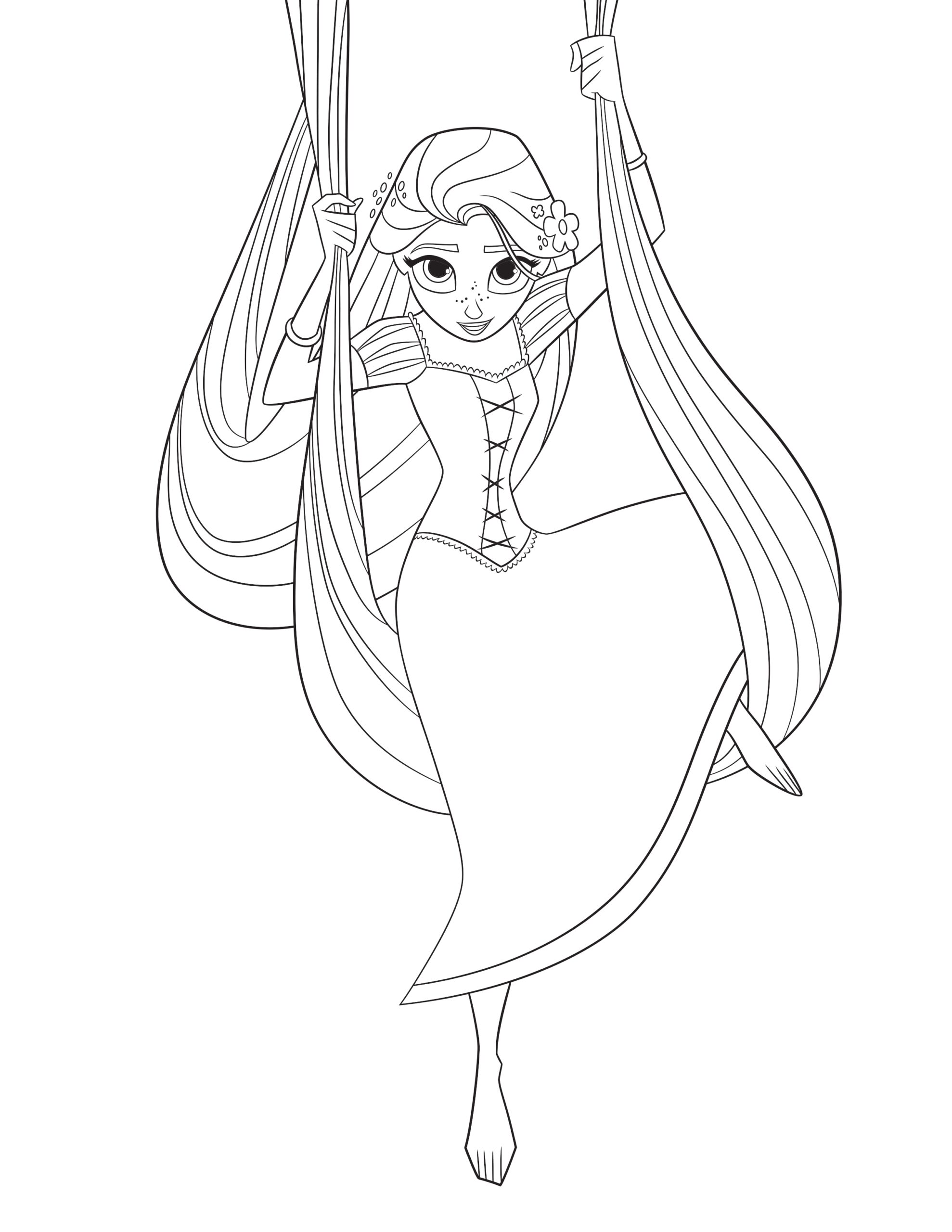 Tangled The Series Coloring Pages YouLoveIt