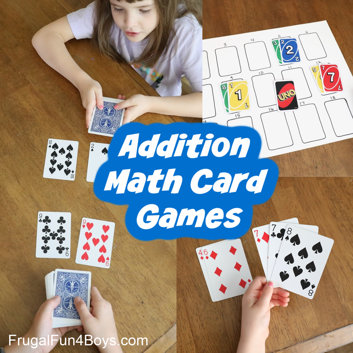Primary Math Card Games The First Grade Roundup