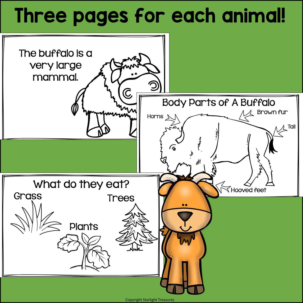The Prairie Mini Book For Early Readers Prairie Animals Made By Teachers