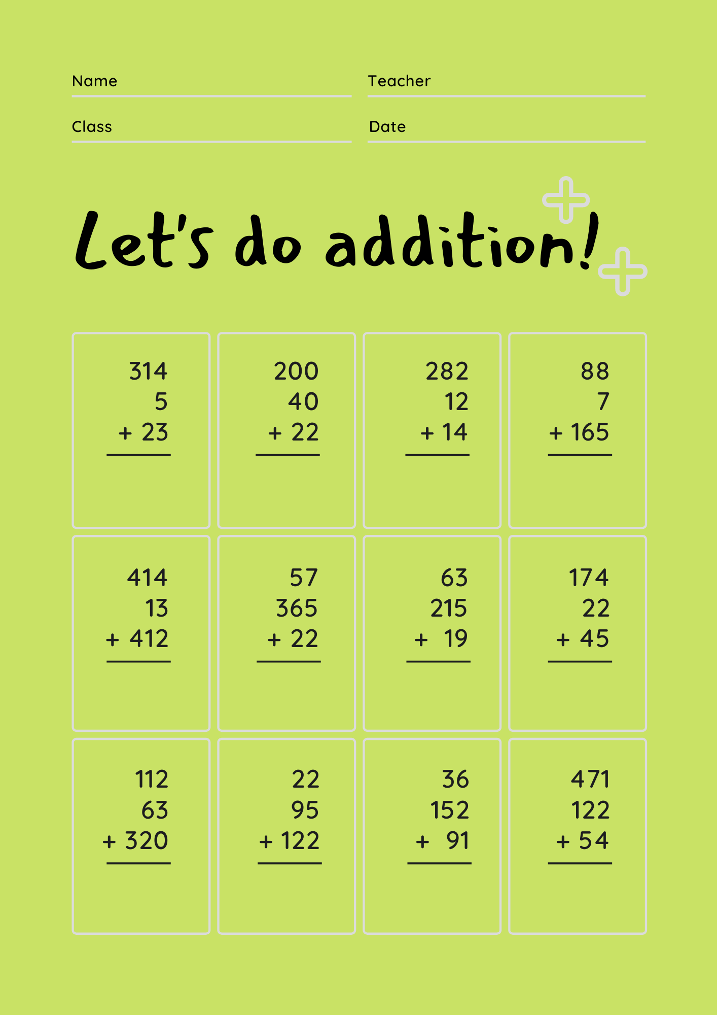 Three Digit Addition Worksheets With Regrouping Activity School For Kids