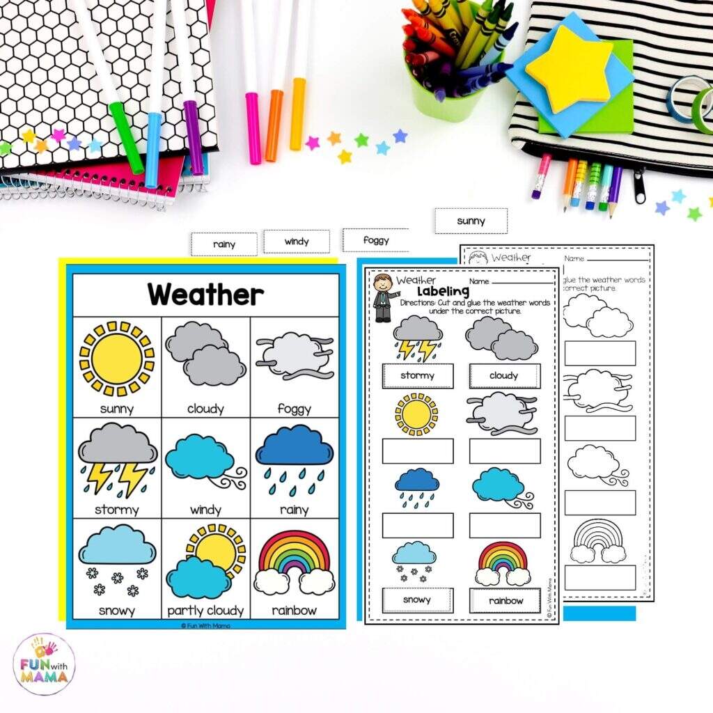 Weather Activities For Preschoolers Fun With Mama