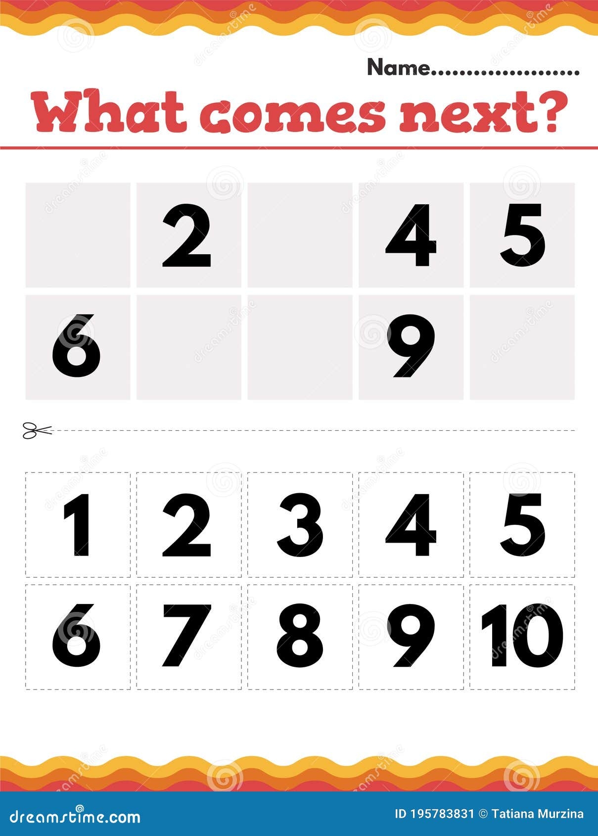 Before And After Numbers Worksheet Free Printable Digital PDF