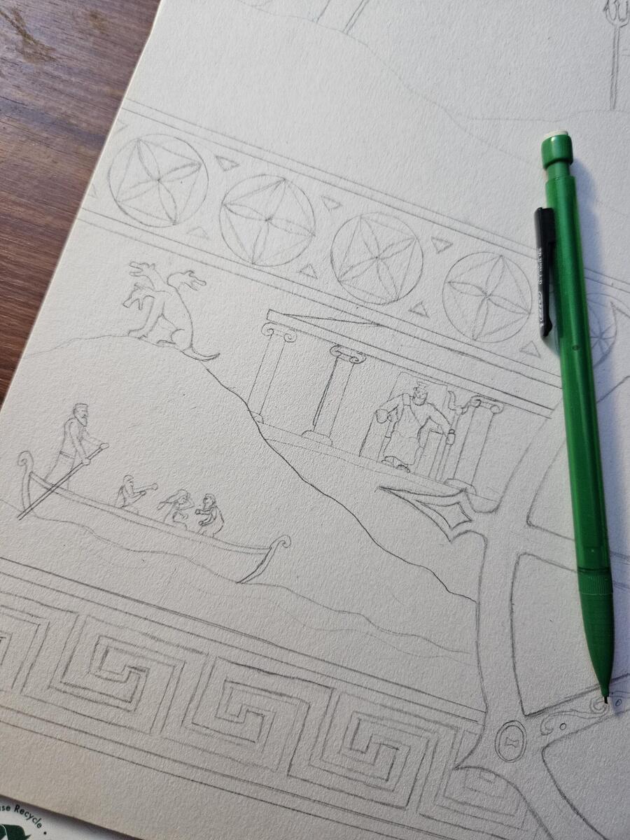 Working On A Large Drawing Near Finished With Sketch What S Best Way To Color Finish Heavy Drawing Paper R Learnart