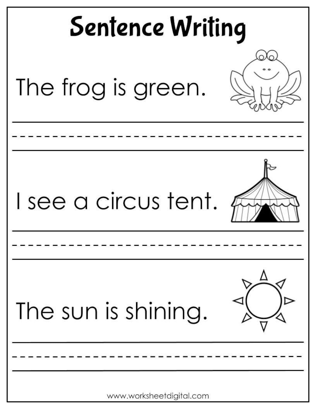 Writing Cursive Sentences Worksheets Free And Printable Worsheets Library Worksheets Library